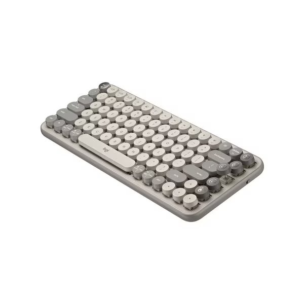 POP Keys Wrls Mech Kybrd Mist, Logitech, Mfr#: 920-011232